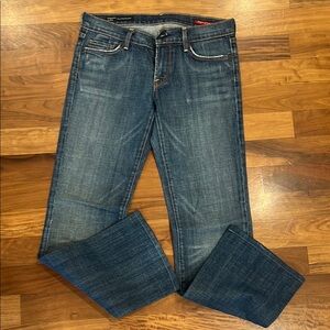 Citizens of Humanity (Kelly #001 stretch) low waist bootcut